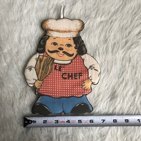 VTG chubby chef potholder hotpad - Picture 6 of 6